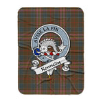 Scotstee Shop Tartan Plaid Blanket Kennedy Weathered Clan Badge Scottish Tartan Plaid Sherpa Blanket, Tartan Blanket, Plaid Blanket, Scottish Blanket, Gift Christmas Blanket, Christmas Blanket, Mother Day Gift, Father Day Gift