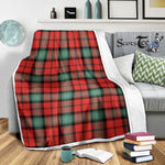 Scotstee Shop Tartan Plaid Blanket Kerr Ancient Scottish Tartan Plaid Sherpa Blanket