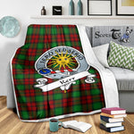 Scotstee Shop Tartan Plaid Blanket Kerr Clan Badge Scottish Tartan Plaid Sherpa Blanket, Tartan Blanket, Plaid Blanket, Scottish Blanket, Gift Christmas Blanket, Christmas Blanket, Mother Day Gift, Father Day Gift