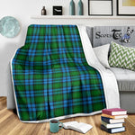 Scotstee Shop Tartan Plaid Blanket Kerr Hunting Scottish Tartan Plaid Sherpa Blanket