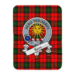 Scotstee Shop Tartan Plaid Blanket Kerr Modern Clan Badge Scottish Tartan Plaid Sherpa Blanket, Tartan Blanket, Plaid Blanket, Scottish Blanket, Gift Christmas Blanket, Christmas Blanket, Mother Day Gift, Father Day Gift