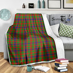 Scotstee Shop Tartan Plaid Blanket Kinninmont Scottish Tartan Plaid Sherpa Blanket