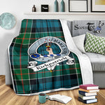 Scotstee Shop Tartan Plaid Blanket Kirkpatrick Clan Badge Scottish Tartan Plaid Sherpa Blanket, Tartan Blanket, Plaid Blanket, Scottish Blanket, Gift Christmas Blanket, Christmas Blanket, Mother Day Gift, Father Day Gift