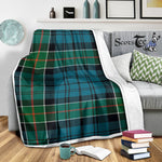 Scotstee Shop Tartan Plaid Blanket Kirkpatrick Scottish Tartan Plaid Sherpa Blanket