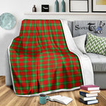 Scotstee Shop Tartan Plaid Blanket Lennox Scottish Tartan Plaid Sherpa Blanket