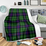 Scotstee Shop Tartan Plaid Blanket Leslie Hunting Scottish Tartan Plaid Sherpa Blanket