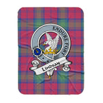 Scotstee Shop Tartan Plaid Blanket Lindsay Ancient Clan Badge Scottish Tartan Plaid Sherpa Blanket, Tartan Blanket, Plaid Blanket, Scottish Blanket, Gift Christmas Blanket, Christmas Blanket, Mother Day Gift, Father Day Gift