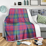 Scotstee Shop Tartan Plaid Blanket Lindsay Ancient Scottish Tartan Plaid Sherpa Blanket