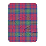 Scotstee Shop Tartan Plaid Blanket Lindsay Ancient Scottish Tartan Plaid Sherpa Blanket