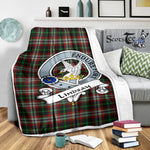 Scotstee Shop Tartan Plaid Blanket Lindsay Hunting Clan Badge Scottish Tartan Plaid Sherpa Blanket, Tartan Blanket, Plaid Blanket, Scottish Blanket, Gift Christmas Blanket, Christmas Blanket, Mother Day Gift, Father Day Gift