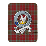 Scotstee Shop Tartan Plaid Blanket Lindsay Weathered Clan Badge Scottish Tartan Plaid Sherpa Blanket, Tartan Blanket, Plaid Blanket, Scottish Blanket, Gift Christmas Blanket, Christmas Blanket, Mother Day Gift, Father Day Gift
