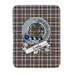 Scotstee Shop Tartan Plaid Blanket Little Arisaid Clan Badge Scottish Tartan Plaid Sherpa Blanket, Tartan Blanket, Plaid Blanket, Scottish Blanket, Gift Christmas Blanket, Christmas Blanket, Mother Day Gift, Father Day Gift