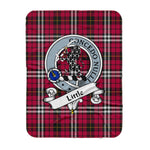 Scotstee Shop Tartan Plaid Blanket Little Clan Badge Scottish Tartan Plaid Sherpa Blanket, Tartan Blanket, Plaid Blanket, Scottish Blanket, Gift Christmas Blanket, Christmas Blanket, Mother Day Gift, Father Day Gift
