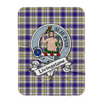 Scotstee Shop Tartan Plaid Blanket Livingstone Dress Clan Badge Scottish Tartan Plaid Sherpa Blanket, Tartan Blanket, Plaid Blanket, Scottish Blanket, Gift Christmas Blanket, Christmas Blanket, Mother Day Gift, Father Day Gift