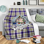 Scotstee Shop Tartan Plaid Blanket Livingstone Dress Clan Badge Scottish Tartan Plaid Sherpa Blanket, Tartan Blanket, Plaid Blanket, Scottish Blanket, Gift Christmas Blanket, Christmas Blanket, Mother Day Gift, Father Day Gift