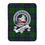 Scotstee Shop Tartan Plaid Blanket Lockhart Modern Clan Badge Scottish Tartan Plaid Sherpa Blanket, Tartan Blanket, Plaid Blanket, Scottish Blanket, Gift Christmas Blanket, Christmas Blanket, Mother Day Gift, Father Day Gift