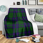 Scotstee Shop Tartan Plaid Blanket Lockhart Modern Scottish Tartan Plaid Sherpa Blanket