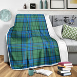 Scotstee Shop Tartan Plaid Blanket Lockhart Scottish Tartan Plaid Sherpa Blanket