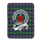 Scotstee Shop Tartan Plaid Blanket Logan Ancient Clan Badge Scottish Tartan Plaid Sherpa Blanket, Tartan Blanket, Plaid Blanket, Scottish Blanket, Gift Christmas Blanket, Christmas Blanket, Mother Day Gift, Father Day Gift