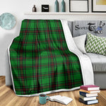 Scotstee Shop Tartan Plaid Blanket Lundin Scottish Tartan Plaid Sherpa Blanket