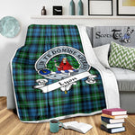 Scotstee Shop Tartan Plaid Blanket Lyon Hunting Clan Badge Scottish Tartan Plaid Sherpa Blanket, Tartan Blanket, Plaid Blanket, Scottish Blanket, Gift Christmas Blanket, Christmas Blanket, Mother Day Gift, Father Day Gift