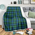 Scotstee Shop Tartan Plaid Blanket Lyon Hunting Scottish Tartan Plaid Sherpa Blanket