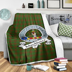 Scotstee Shop Tartan Plaid Blanket MacAlister Of Glenbarr Hunting Clan Badge Scottish Tartan Plaid Sherpa Blanket, Tartan Blanket, Plaid Blanket, Scottish Blanket, Gift Christmas Blanket, Christmas Blanket, Mother Day Gift, Father Day Gift