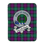 Scotstee Shop Tartan Plaid Blanket MacArthur Milton Clan Badge Scottish Tartan Plaid Sherpa Blanket, Tartan Blanket, Plaid Blanket, Scottish Blanket, Gift Christmas Blanket, Christmas Blanket, Mother Day Gift, Father Day Gift