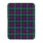 Scotstee Shop Tartan Plaid Blanket MacArthur Milton Scottish Tartan Plaid Sherpa Blanket