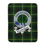Scotstee Shop Tartan Plaid Blanket MacArthur Modern Clan Badge Scottish Tartan Plaid Sherpa Blanket, Tartan Blanket, Plaid Blanket, Scottish Blanket, Gift Christmas Blanket, Christmas Blanket, Mother Day Gift, Father Day Gift