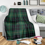 Scotstee Shop Tartan Plaid Blanket MacAulay Hunting Ancient Scottish Tartan Plaid Sherpa Blanket