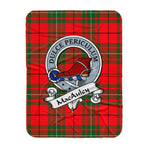 Scotstee Shop Tartan Plaid Blanket MacAulay Modern Clan Badge Scottish Tartan Plaid Sherpa Blanket, Tartan Blanket, Plaid Blanket, Scottish Blanket, Gift Christmas Blanket, Christmas Blanket, Mother Day Gift, Father Day Gift