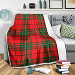 Scotstee Shop Tartan Plaid Blanket MacAulay Modern Scottish Tartan Plaid Sherpa Blanket