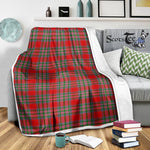 Scotstee Shop Tartan Plaid Blanket MacBain Scottish Tartan Plaid Sherpa Blanket