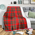 Scotstee Shop Tartan Plaid Blanket MacBean Modern Scottish Tartan Plaid Sherpa Blanket