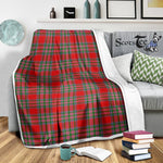 Scotstee Shop Tartan Plaid Blanket MacBean Scottish Tartan Plaid Sherpa Blanket