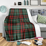 Scotstee Shop Tartan Plaid Blanket MacDiarmid Scottish Tartan Plaid Sherpa Blanket