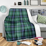 Scotstee Shop Tartan Plaid Blanket MacDonald Of The Isles Hunting Ancient Scottish Tartan Plaid Sherpa Blanket