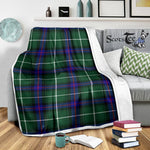 Scotstee Shop Tartan Plaid Blanket MacDonald Of The Isles Hunting Modern Scottish Tartan Plaid Sherpa Blanket