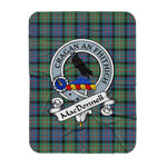 Scotstee Shop Tartan Plaid Blanket MacDonell Of Glengarry Ancient Clan Badge Scottish Tartan Plaid Sherpa Blanket, Tartan Blanket, Plaid Blanket, Scottish Blanket, Gift Christmas Blanket, Christmas Blanket, Mother Day Gift, Father Day Gift