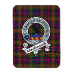 Scotstee Shop Tartan Plaid Blanket MacDonell Of Glengarry Modern Clan Badge Scottish Tartan Plaid Sherpa Blanket, Tartan Blanket, Plaid Blanket, Scottish Blanket, Gift Christmas Blanket, Christmas Blanket, Mother Day Gift, Father Day Gift