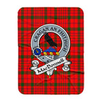 Scotstee Shop Tartan Plaid Blanket MacDonell Of Keppoch Modern Clan Badge Scottish Tartan Plaid Sherpa Blanket, Tartan Blanket, Plaid Blanket, Scottish Blanket, Gift Christmas Blanket, Christmas Blanket, Mother Day Gift, Father Day Gift