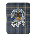 Scotstee Shop Tartan Plaid Blanket MacDowall Clan Badge Scottish Tartan Plaid Sherpa Blanket, Tartan Blanket, Plaid Blanket, Scottish Blanket, Gift Christmas Blanket, Christmas Blanket, Mother Day Gift, Father Day Gift