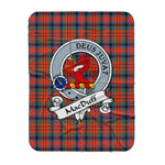 Scotstee Shop Tartan Plaid Blanket MacDuff Ancient Clan Badge Scottish Tartan Plaid Sherpa Blanket, Tartan Blanket, Plaid Blanket, Scottish Blanket, Gift Christmas Blanket, Christmas Blanket, Mother Day Gift, Father Day Gift