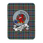 Scotstee Shop Tartan Plaid Blanket MacDuff Hunting Ancient Clan Badge Scottish Tartan Plaid Sherpa Blanket, Tartan Blanket, Plaid Blanket, Scottish Blanket, Gift Christmas Blanket, Christmas Blanket, Mother Day Gift, Father Day Gift