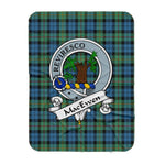 Scotstee Shop Tartan Plaid Blanket MacEwen Ancient Clan Badge Scottish Tartan Plaid Sherpa Blanket, Tartan Blanket, Plaid Blanket, Scottish Blanket, Gift Christmas Blanket, Christmas Blanket, Mother Day Gift, Father Day Gift