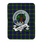 Scotstee Shop Tartan Plaid Blanket MacEwen Clan Badge Scottish Tartan Plaid Sherpa Blanket, Tartan Blanket, Plaid Blanket, Scottish Blanket, Gift Christmas Blanket, Christmas Blanket, Mother Day Gift, Father Day Gift