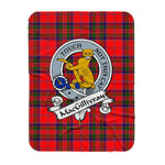 Scotstee Shop Tartan Plaid Blanket MacGillivray Modern Clan Badge Scottish Tartan Plaid Sherpa Blanket, Tartan Blanket, Plaid Blanket, Scottish Blanket, Gift Christmas Blanket, Christmas Blanket, Mother Day Gift, Father Day Gift