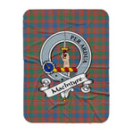 Scotstee Shop Tartan Plaid Blanket MacIntyre Ancient Clan Badge Scottish Tartan Plaid Sherpa Blanket, Tartan Blanket, Plaid Blanket, Scottish Blanket, Gift Christmas Blanket, Christmas Blanket, Mother Day Gift, Father Day Gift