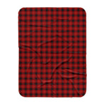 Scotstee Shop Tartan Plaid Blanket MacIver Red Scottish Tartan Plaid Sherpa Blanket